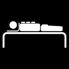 SPA   it is the white color icon .