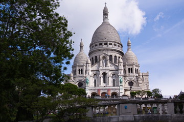 Fototapeta premium Kirche Sacre Coeur in Paris