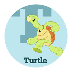 ABC Cartoon Turtle2