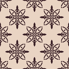 Abstract seamless colored pattern for wallpapers and backgrounds. Vector template can be used for design of wallpaper, fabric, oilcloth, textile, wrapping paper and other