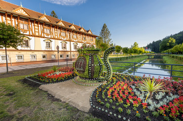Spa Luhacovice, Zlin region, Moravia, Czech Republic