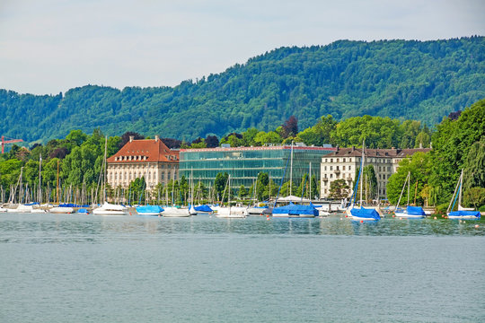 Lake Zurich, western bank, Mythenquai