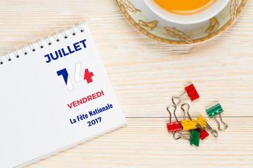 14 juillet - 14 july, vendredi - friday, la fete nationale - national day