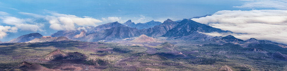Tenerife, Teno Mountains, View from Mirador Pico Viejo © Ingo Bartussek