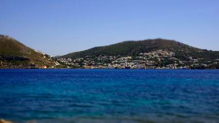 Fototapeta premium Miniature de village grec