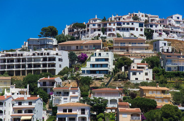 White houses on Montgo hill