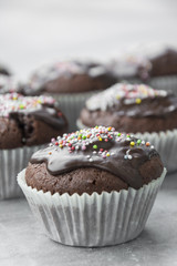 Cup cake mit Streusel