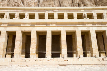Naklejka premium The temple of Hatshepsut near Luxor in Egypt