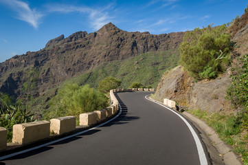 Road to Masce, Tenerife.