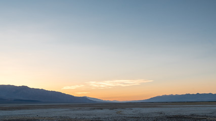 Sunset at Badwater Basin