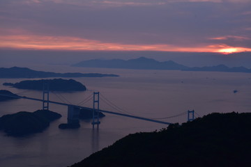 しまなみの夕景