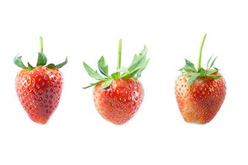 Strawberry isolated on white background
