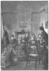 Working Girls' Hostel. Date: 1882