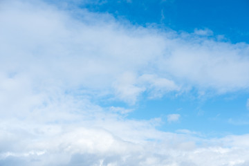 Obraz premium Blue sky with clouds