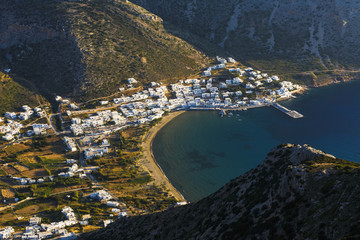 View of Kamares village from the church of Agios Symeon.
