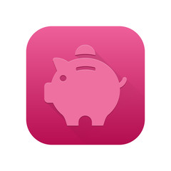 Matte Long Shadow App-Icon