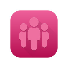 Matte Long Shadow App-Icon