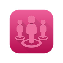 Matte Long Shadow App-Icon