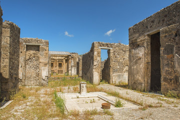 Pompeii ruins, UNESCO World Heritage Site, Campania region, Italy