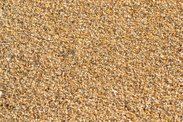 Background with natural sand beach.