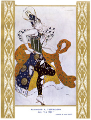 La Peri - Ballet Russes. Date: 1911