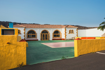 Ajuy village on Fuerteventura Island, Canary, Spain
