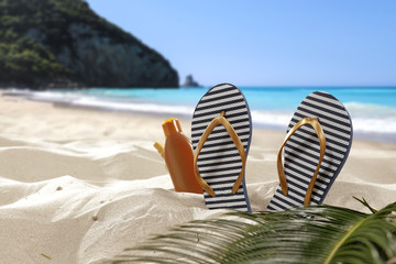 Obraz premium flip flops 
