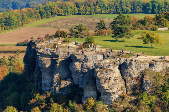 Staffelberg bei Bad Staffelstein Luftbild
