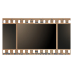 film, movie, photo, filmstrip set of film frame, vector illustration