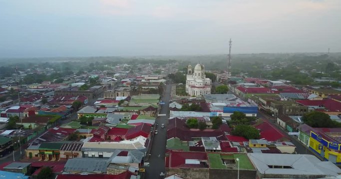 Diriamba city in Nicaragua