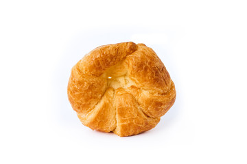 Croissants isolated on white background. Clipping Path