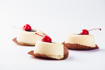 Handmade Sweets on a light background