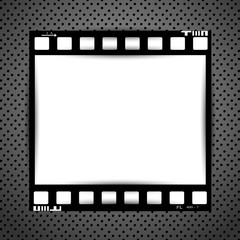 Obraz premium film, movie, photo, filmstrip set of film frame, vector illustration