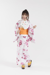 浴衣姿の女性