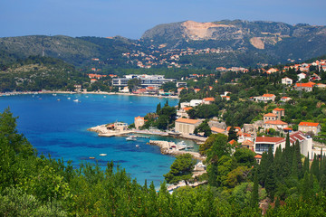 Naklejka na ściany i meble Dalmatic Coast in Croatia, Europe