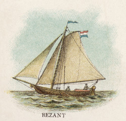 Dutch Bezant. Date: circa 1880