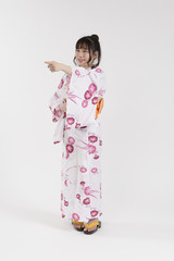浴衣姿の女性