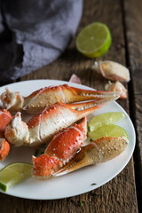 Boiled crab claws