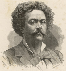 Obraz premium Andre Gill (Meyer). Date: 1840 - 1885