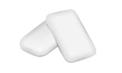 Chewing gum or soap
