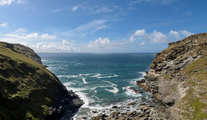Fototapeta na wymiar Coastline Cornwall UK