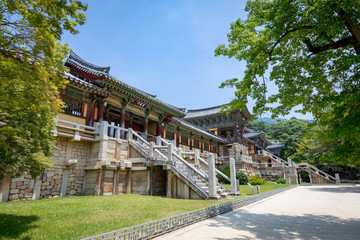 Bulguksa temple in Gyeongju, South Korea - Tour destination