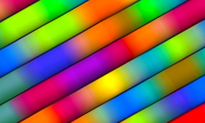 Image of colour light and stripes moving fast.