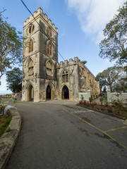 Fototapeta na wymiar St Johns Kirche, Saint John, Barbados, kleine Antillen, Mittelamerika, Karibik