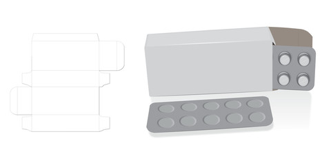 package with medicines