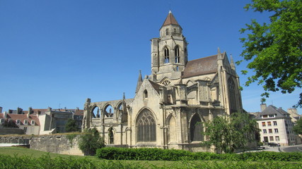 Fototapeta na wymiar Eglise Saint-Etienne le vieux à Caen