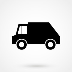 garbage truck icon