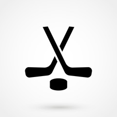 hockey icon illustration isolated vector sign symbol