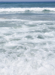 Fototapeta premium Waves splashing