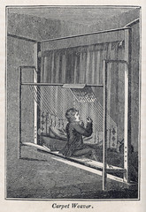 Carpet Weaver 1827. Date: 1827